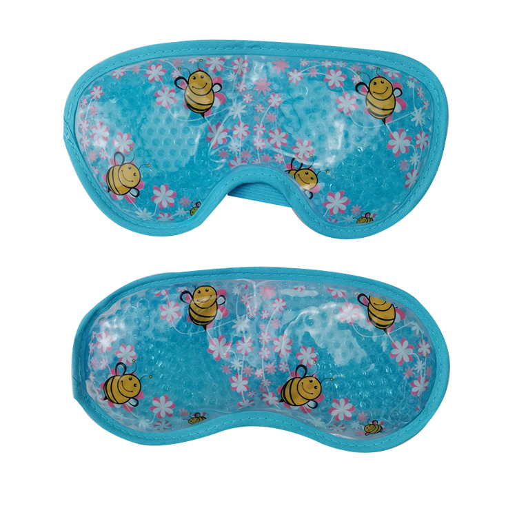 cute animal hot cold gel eye mask sleep mask with plush cover cold compress  (5)